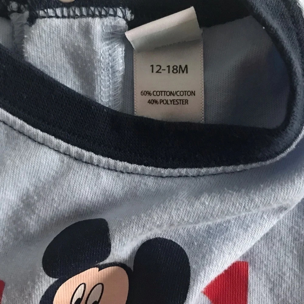 2/$15🥳 Disney Mickey Mouse Short Sleeve Shirt - Picture 4 of 4
